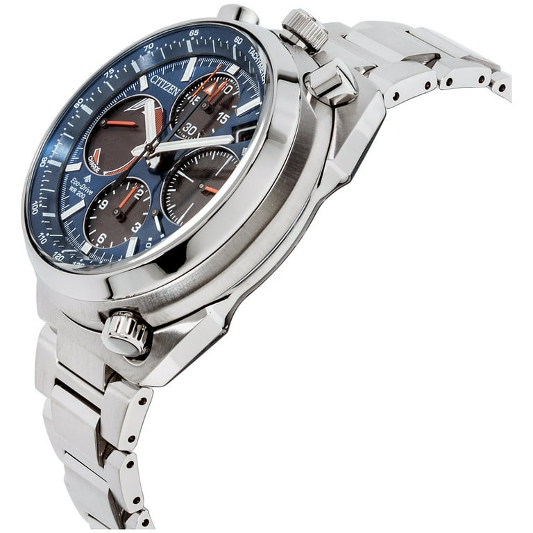Citizen Promaster TCR Blue Dial Stainless Steel Men s Watch AV0070