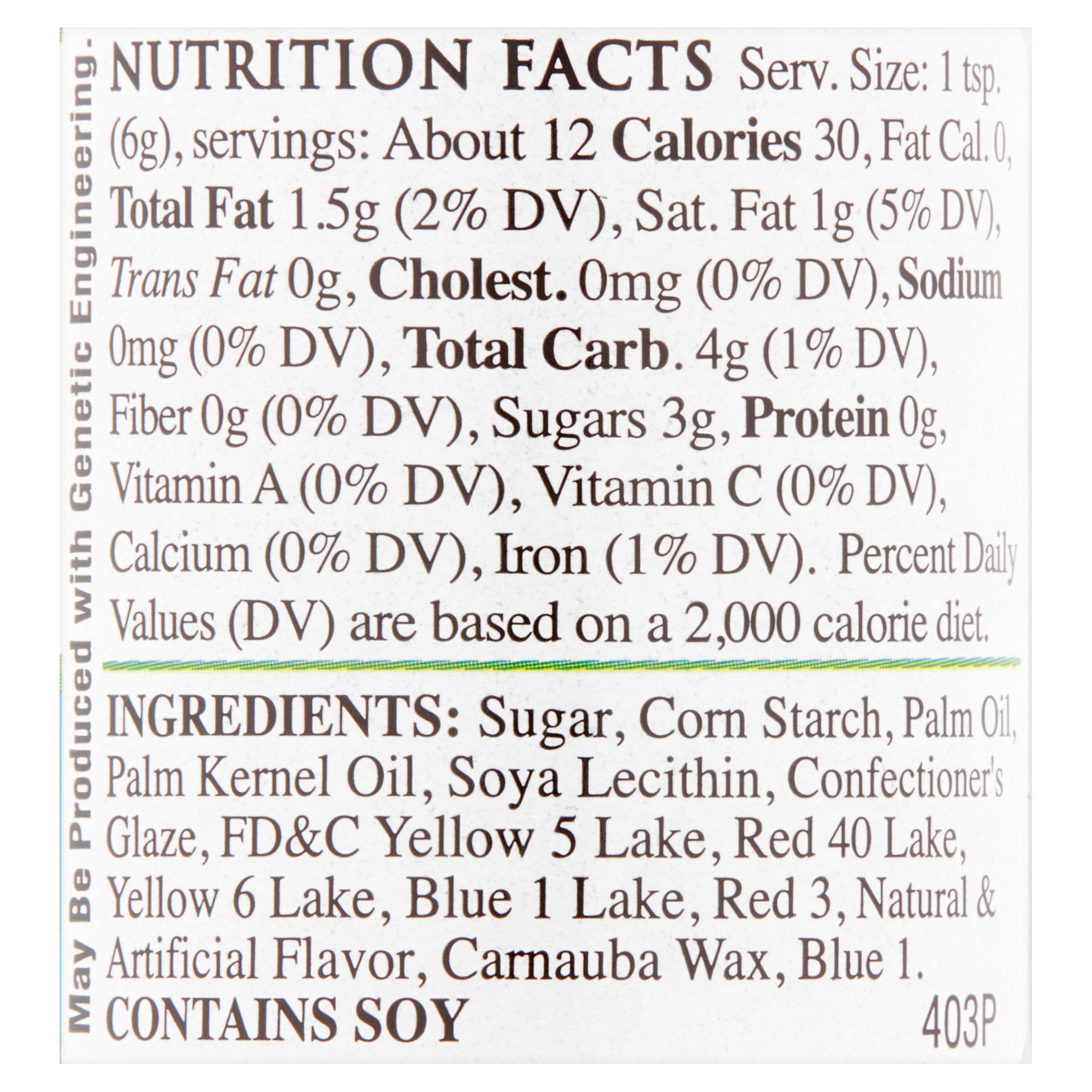Dallies Rainbow Sprinkles, 2.7 oz, Jar