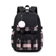 thumbnail image 1 of Guardurnaity Mochila escolar de tela, estilo mochila Demon. Capacidad, impermeable. Ideal para la escuela, viajes y camping. Mochilas Negro, 1 of 6
