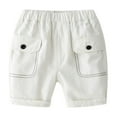thumbnail image 3 of Boys Shorts Elastic Waist Casual Shorts for Teens 3-4 YearsGirl Clothes, 3 of 3