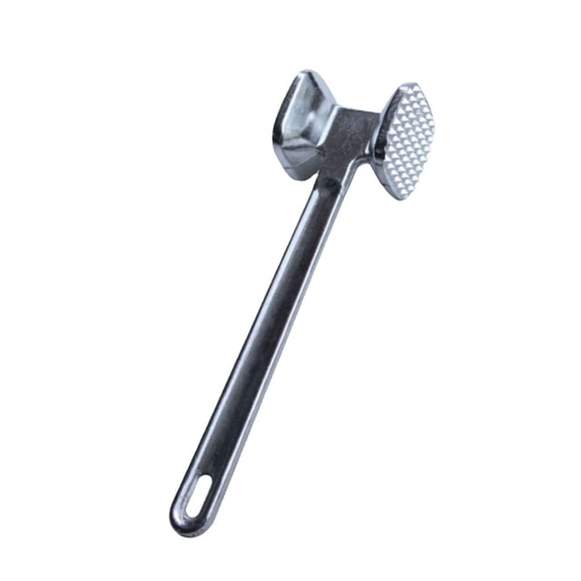tredstone Hammer Meat Mallet Two Sides Beef Pork Tenderizer Kitchen Tool Metal Gadgets Multifunction for Household Gadget L
