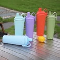 thumbnail image 2 of Large Capacity 850ml Thermal Flasks With Magnetic Carry Handle Detachable Sipper Lid 304 Nonrust Steel, 2 of 13