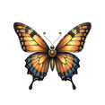 thumbnail image 4 of Realistic Butterfly Stickers, Waterproof Butterfly Sticker for Water Bottle Laptop Phone Cases Planner Skateboard Luggage Helmet Party Favor Decor, Ideal for Adults Teens Teacher Rewards, 4 of 9