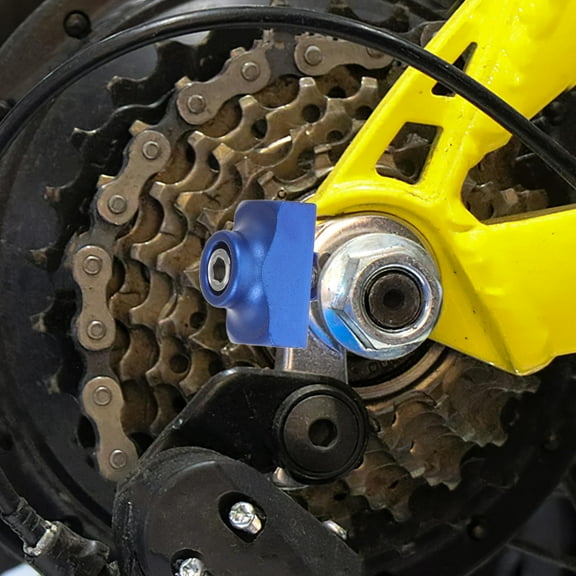 OUNONA Chain Tensioner Bicycle Chain Tensioner Adjuster Aluminum Alloy Chain Fastener For Bmx Bike Bicycle