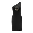 thumbnail image 4 of Vestido de mujer con hombros descubiertos, vestido de primavera y verano para mujer, para viajes de vacaciones , L L, 4 of 7