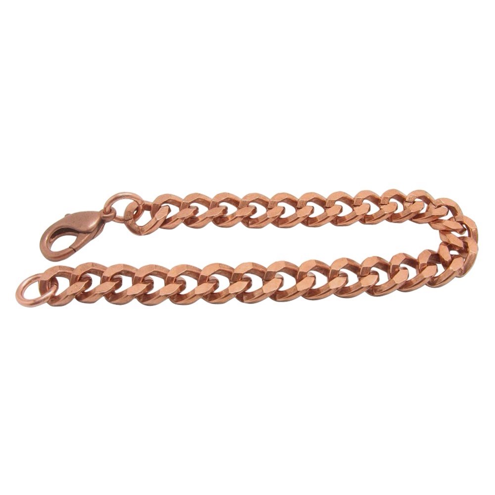 Men's Copper Bracelets 9 Inch Solid Copper Bracelet, 5/16 of an inch