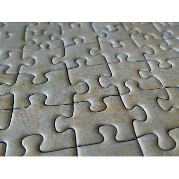 Solved Assembled Jigsaw Puzzle Puzzle Pieces Match12 Inch BY 18 Inch