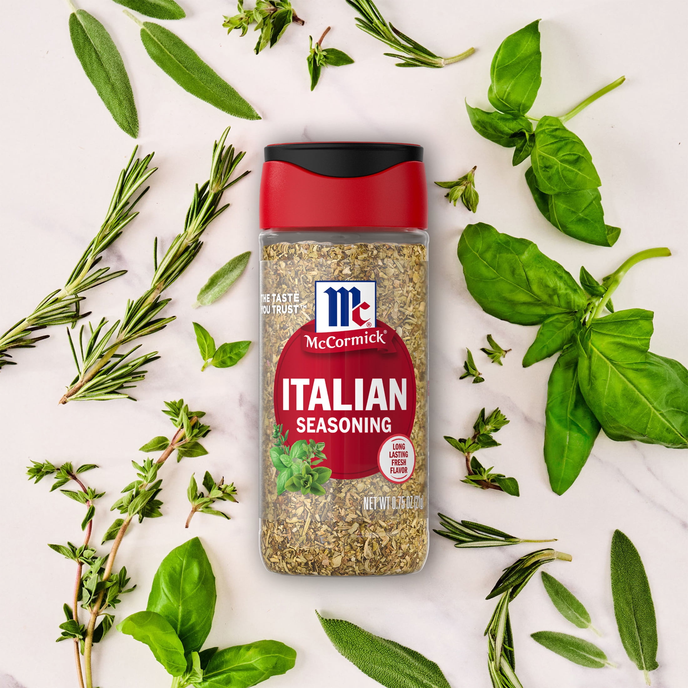 (6 pack) McCormick Italian Seasoning, 0.75 oz Bottle