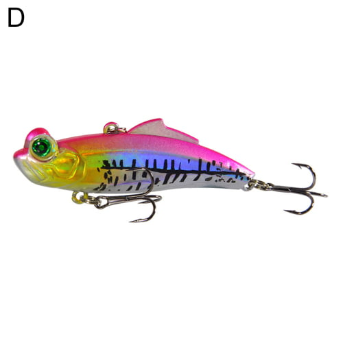 5 Pcs 6.5CM Fishing Lures Thin Tin Assorted Color Tackles for Enthusiasts 