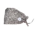 thumbnail image 1 of Operating Hats Nurses Gourd-shaped Long-time Service Pure Color Dull Polish Assorted Colors Buttons Christmas Day Bouffant Caps 37, 1 of 9