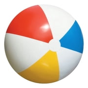Swim Central Inflatable 6 Panel Beach Ball - 36 - Multi-Color