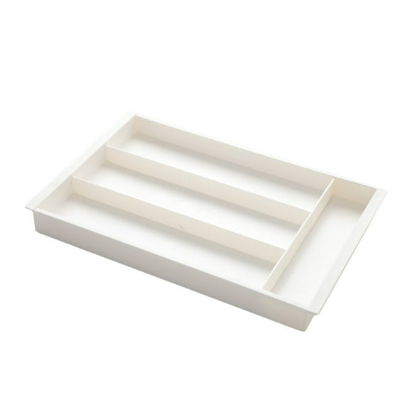 Fesfesfes Expandable Kitchen Countertop Organizer Adjustable Tableware Storage Box with Removable Dividers,Dishwasher Rack Utensil Holders for Office Desk Drawer