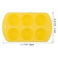 thumbnail image 4 of FUTUREORYY 3Pack Fashion Silicone Mold Lemon Slice Candle Mold for Craft Projects Yellow Handmade Items, 4 of 5