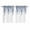 Gray Blue, variant on Yellow Botanical Kitchen Curtains 84 Inch Length, Watercolor Spring Eucalyptus Leaves Grommet Top Bedroom Living Room Curtains, Light Filtering Cafe Curtain Drapes 2 Panels Set 84''x84''
