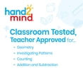 thumbnail image 2 of Centimeter Cubes hand2mind Math Linking Cubes, juego de 1000 unidades, 2 of 5
