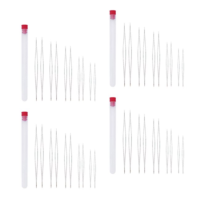 Agujas semillas de agujas con grande de 40 piezas con estuche para herramienta