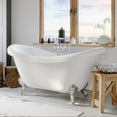 thumbnail image 2 of Cambridge Plumbing 69'' x 29'' Clawfoot Bathtub, 2 of 2