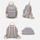 thumbnail image 2 of Backpack shoulder bag women fashionable versatile lightweight grey oxford cloth travel backpacks, 2 of 5