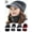 Gray, variant on Luxtrada 2pcs/set Women Men Outdoor Newsboy Hat Winter Warm Thick Knit Beanie Cap Fleece Lined Skull Ski Cap & Winter Scarf