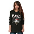 thumbnail image 4 of Betty Boop Cartoon Iconic Bling Women's Long Sleeve T Shirt Brisco Brands X, 4 of 6