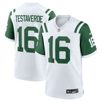 Men's Nike Vinny Testaverde White New York Jets Retired Player Alternate Game Jersey
