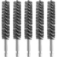 thumbnail image 7 of 5-Piece Stainless Steel Bore Brush Set for Power Drill, Wire Brush Attachment with Hex Shank for Cleaning and Rust Removal, 7 of 7