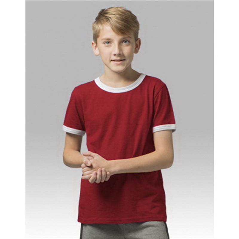 Boxercraft YT49RDW Boys Red And White 