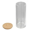 thumbnail image 2 of Cotton Pads Dispenser, Multi Purpose Plastic Transparent Swab Storage Bins Dustproof   For Bathroom Use, 2 of 8