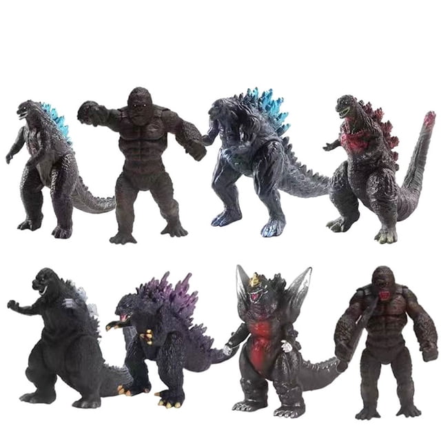 Figura de anime, modelo de juguete coleccionable, modelo Godzillas, 9 cm