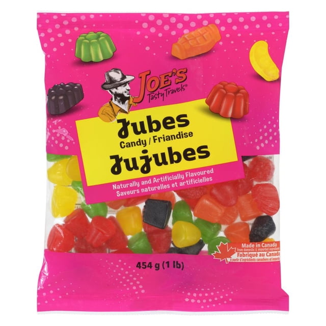 Joe'S Tasty Travel Jubes Reg 454g