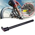 thumbnail image 1 of de liberación de eje de bicicleta de carretera , eje de rueda trasera delantera, adaptador de eje pasante de bicicleta 12x160LxM12 (P1.0) x15L Cola Eje pasante del buje trasero, 1 of 8