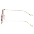 thumbnail image 4 of Verano Hombres Mujeres Lente Plana Retro Hippie Groove UV400 Colco Gafas De Sol Octagon, 4 of 8