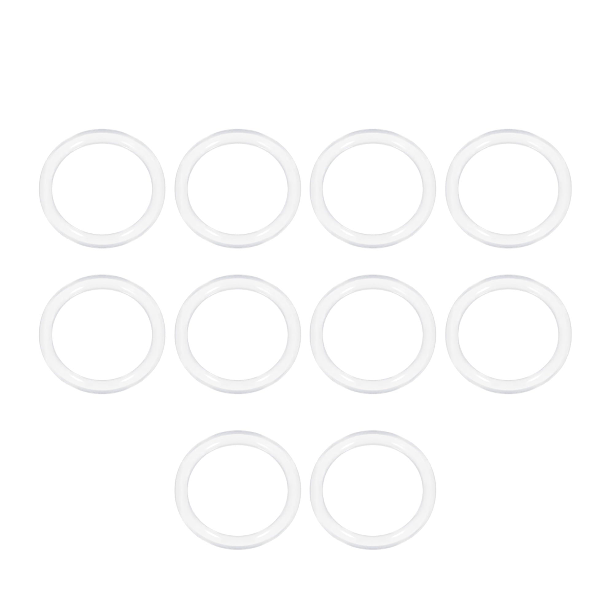 Uxcell Silicone O-Rings, 16mm OD X 14mm ID X 1mm Width, VMQ Red, Pack Of 30 – Sealing Gaskets For Various Applications
