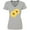 AC-Heather Grey, variant on Inktastic Yellow Sunflowers Women's V-Neck T-Shirt
