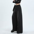 thumbnail image 5 of Women's New Wash High Waist Wide Leg Jeans Casual, Floral Design, Polyester Blend, Multiple Sizes Available, 5 of 5