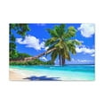 thumbnail image 2 of Exotic Tropical Beach Scenery Ocean Canvas Wall Art for Home Decor Ready-to-Hang, 2 of 18