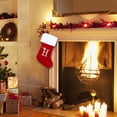 thumbnail image 5 of Gibobby Bolsa de dulces de Navidad, adorno, bolsa de escena de personaje, colgante de árbol del alfabeto, regalo de Navidad, medias, vestido de Navidad(A), 5 of 5