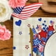 thumbnail image 4 of Independence Day Printed Linen Placemats Holiday Party Table Decoration Insulation Mats Table Mats, 4 of 6