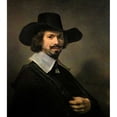 thumbnail image 2 of The Painter Hendrick Martensz Poster Print by Rembrandt Van Rijn (24 x 24), 2 of 2