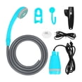 thumbnail image 4 of Ducha de Camping portátil DYNWAVEMX Manguera de Ducha Recargable por USB Azul, 4 of 8