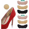 thumbnail image 1 of 6 Paires (trois Couleurs, Deux Paisseurs) De Semelles Intrieures, Protge-talons, Clips De Talon, Talonnettes Extra Larges Pour Chaussures, Anti-bu, 1 of 5