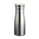 thumbnail image 1 of Jarra de agua de acero inoxidable con tapa de PP, dispensador de bebidas, jarra de jugo, tetera de 100 ml para restaurantes, fiestas, oficinas, casas Tapa blanca, 1 of 8
