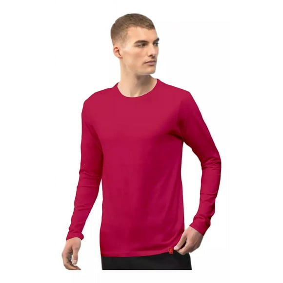 Playera Manga Larga Hombre Premium Slim Fit Comoda Licra