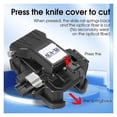 thumbnail image 3 of AUA-X6 High Precision Fiber Cleaver Optical Fiber Cable Cutter Tools FTTH Fiber Cutting Knife With Waste Fiber Box ,Compact Body, 3 of 5