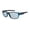 Black & Blue, variant on Men's 5068SP Sporty UV400 Protective Wrap Rectangular Sunglasses, Cool Gifts for Him, 57 mm