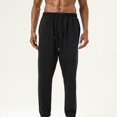 thumbnail image 1 of LYMAYTER Men's Quick-Dry Gym Pants Breathable Workout Training Lightweight Moisture-Wicking Activewear, 1 of 10