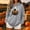 Gray, variant on Molidfa Womens Spooky Ghost Hoodie Pumpkin Halloween Graphic Oversized Pullover Top