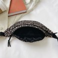 thumbnail image 2 of Bolsa de cintura de pecho de gran capacidad Vintage para mujer, informales con estampado de leopardo Ndcxsfigh Para Estrenar, 2 of 9