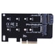 thumbnail image 3 of Tarjeta adaptadora PCI Express X4 2280 2260 2242 2230 PCIe para M2 NVME M B-Key, 3 of 5