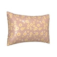 thumbnail image 2 of Easygdp Cute Bee Pillowcase 20×30 inches, Throw Pillowcase with Invisible Zipper for Bedroom, Sofa, Office, 2 of 8